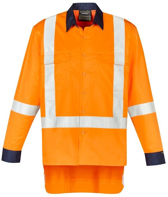 Syzmik Mens TTMC-W17 X Back Work Shirt