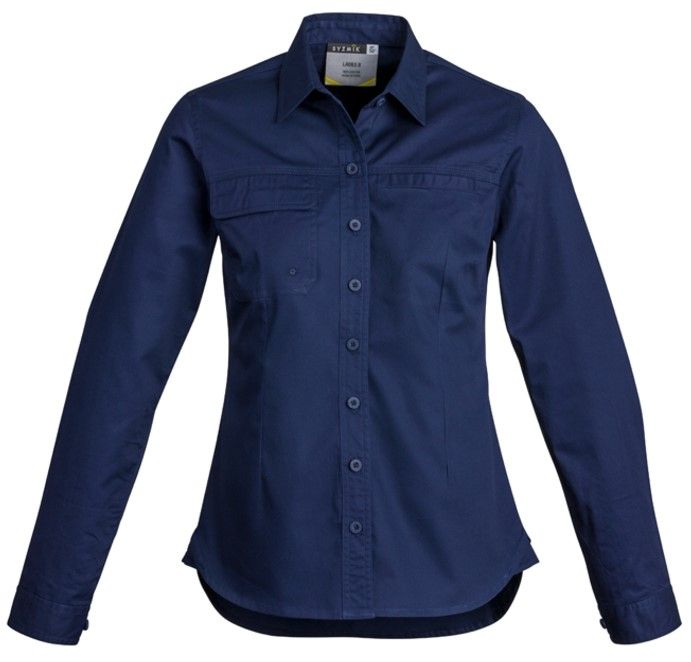 Syzmik Womens Lightweight Tradie Long Sleeve Shirt