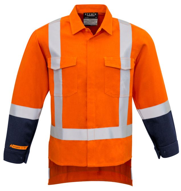 Syzmik Mens Fire Resistant TTMC-W17 Taped Shirt