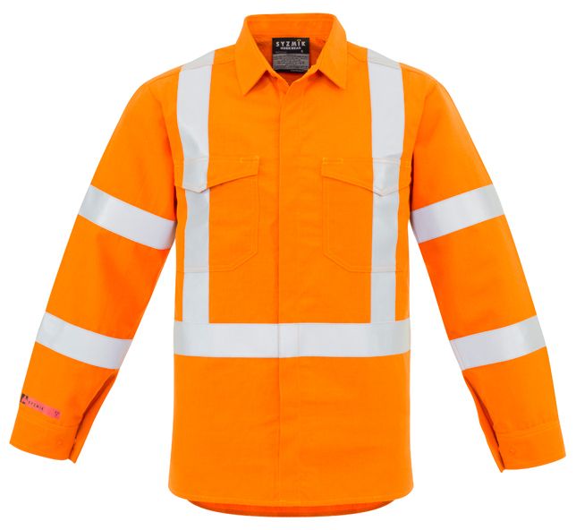Syzmik Mens X Back Taped Shirt