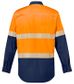 Syzmik Mens Rugged Cooling Hi Vis Segmented Tape Long Sleeve Shirt