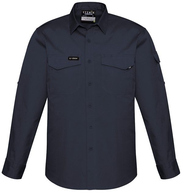 Syzmik Mens Rugged Cooling Mens Long Sleeve Shirt