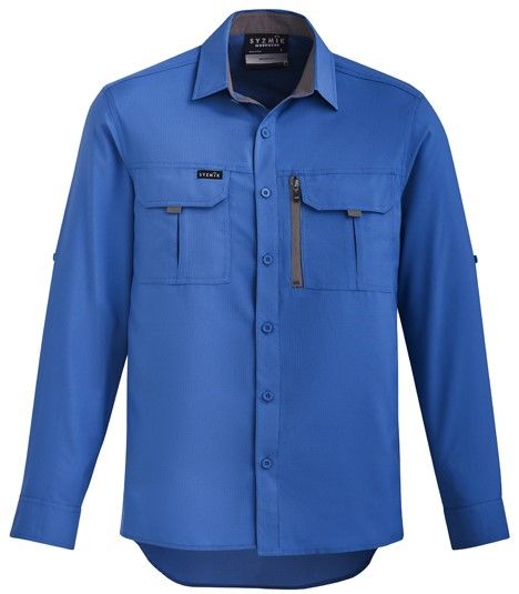 Syzmik Mens Outdoor Long Sleeve Shirt
