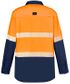 Syzmik Mens Hi Vis Outdoor Segmented Tape Long Sleeve Shirt