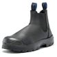 Steel Blue Hobart TPU Bump Cap 200J Steel Toe Cap Ankle Elastic Side Slip-on Boot