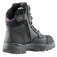 Steel Blue Ladies Southern Cross Zip Scuff TPU Scuff Cap 200J Steel Toe Cap Ankle Boot