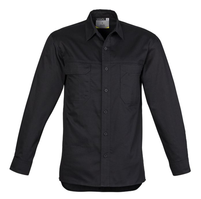 Syzmik Mens Lightweight Tradie Long Sleeve Shirt