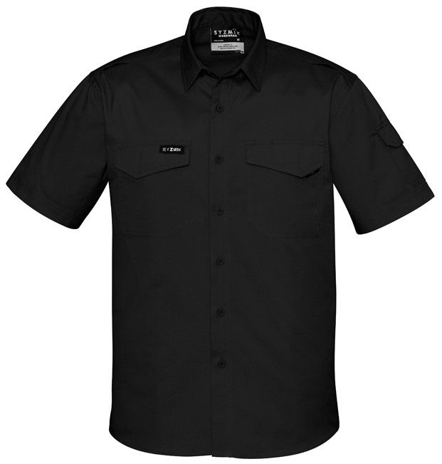 Syzmik Mens Rugged Cooling Mens Short Sleeve Shirt