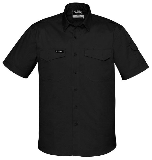 Syzmik Mens Rugged Cooling Mens Short Sleeve Shirt