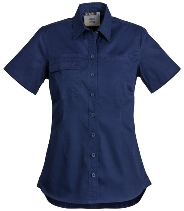 Syzmik Womens Lightweight Tradie Short Sleeve Shirt