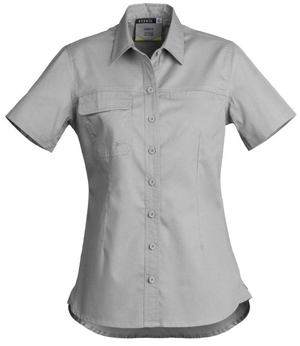 Syzmik Womens Lightweight Tradie Short Sleeve Shirt
