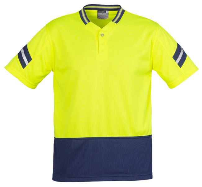 Syzmik Mens Hi Vis Astro Polo