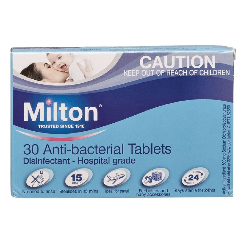 Milton Antibacterial Tablets Pack 30