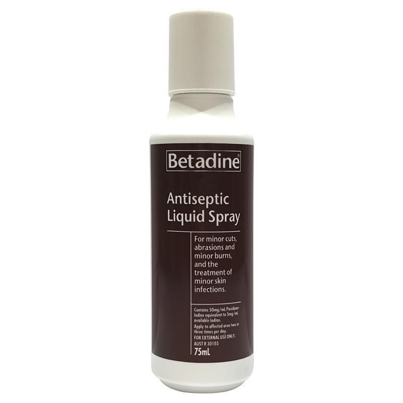 Betadine Antispetic Spray 75ml