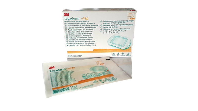3M Tegaderm 3586S Dressing With Pad 9cm x 10cm