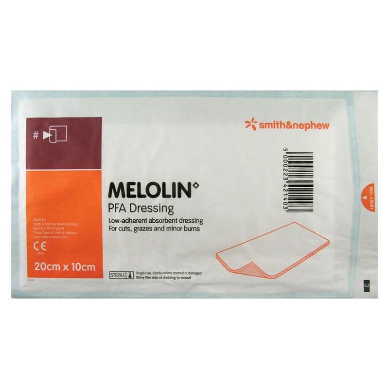 Melolin 4939 Non Woven Adhesive Wound Dressing 20cm x 10cm