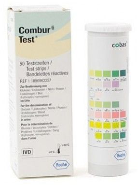 Roche Combur 6 Test Strips Box 50