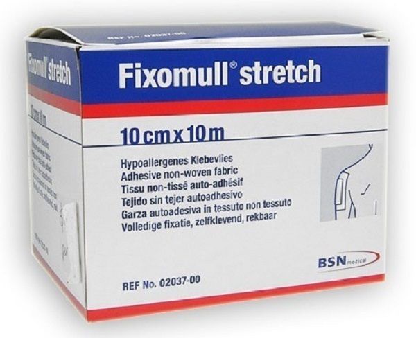 Fixomull 2037 Adhesive Non-Woven Fabric Stretch Bandage 10cm x 10m