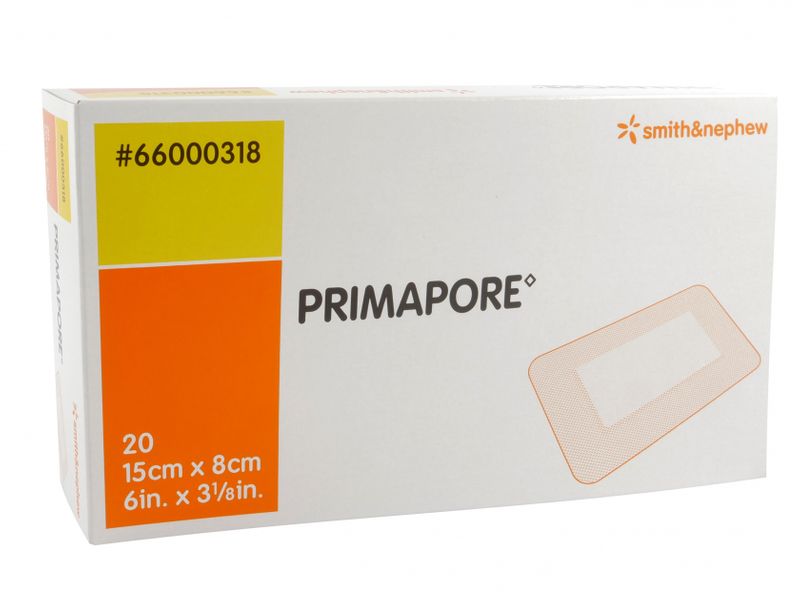 Primapore Non Woven Adhesive Wound Dressing 15cm x 8cm