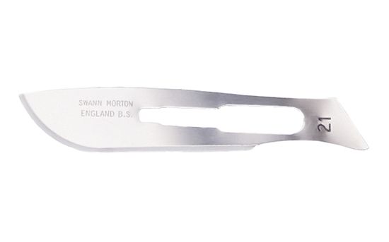 Swann-Morton Surgical Blades #21 Box 100