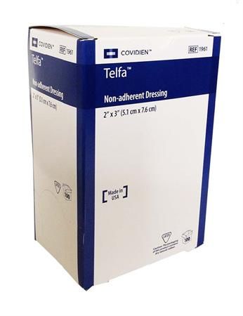 Telfa Adhesive Dressings 5cm x 7.5cm Box 100