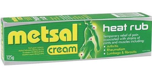 Metsal Heat Rub Cream 125g