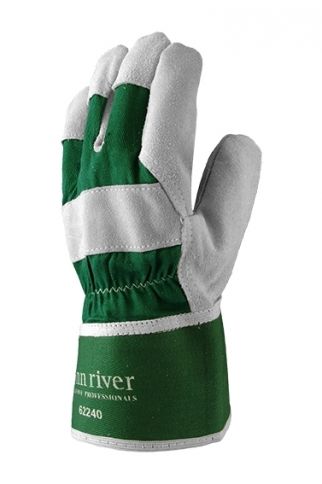 Lynn River Leather Fox Handyman Safety Cuff Gloves