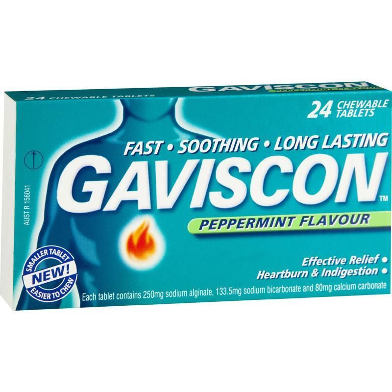 Gaviscon Gaviscon Tabs Chew Box 24