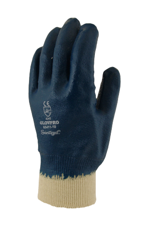 Lynn River H.D. Nitrotough Palm Coat Knit Cuff Gloves