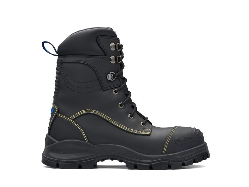 Blundstone 997 Black Zip Side 150mm Ankle Safety Boot - Tuff-As