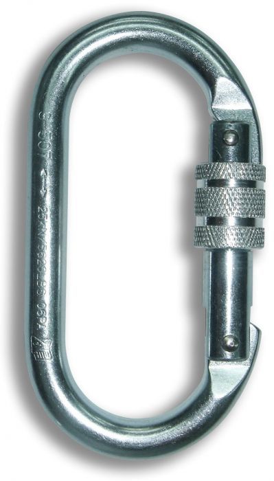 QSI Carabineer - Steel Screw Gate, Workplace Safety