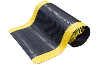 Diamond Plate Heavy Duty Anti-Fatigue Counter Mat 0.6m x 1.0m