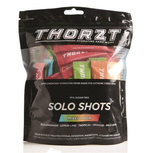 Thorzt Sugar Free Solo Shot Sachets Pack 50