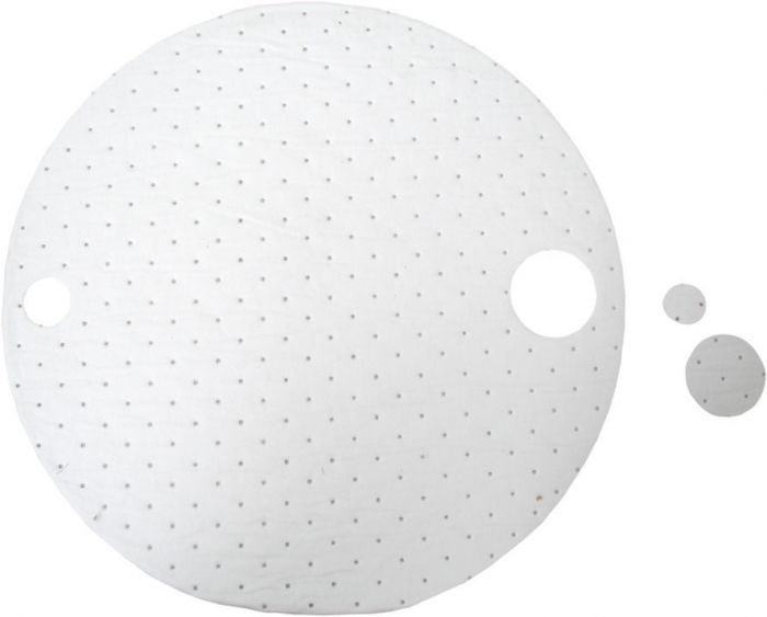 QSI Absorbent Oil Drum Top Pad