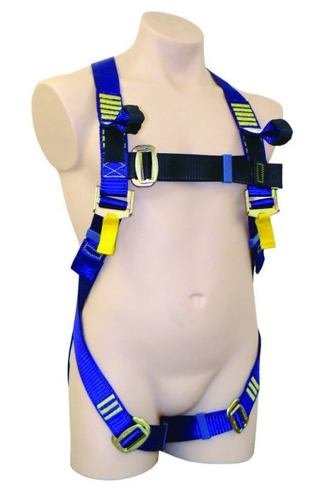 QSI Full Body Basic Harness Dorsal D ring Frontal Webbing Loops