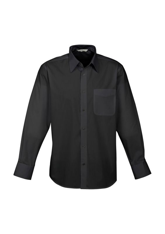 Fashion Biz Mens Base Long Sleeve Shirt