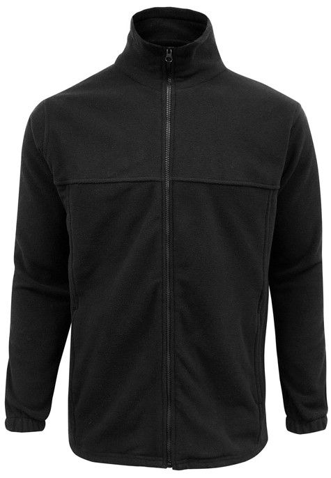 Fashion Biz Plain Microfleece Mens Jacket