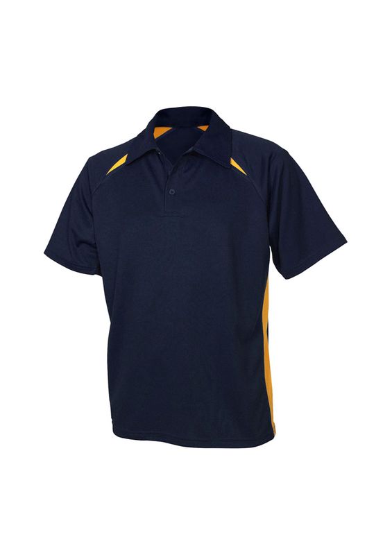 Fashion Biz Mens Splice Polo