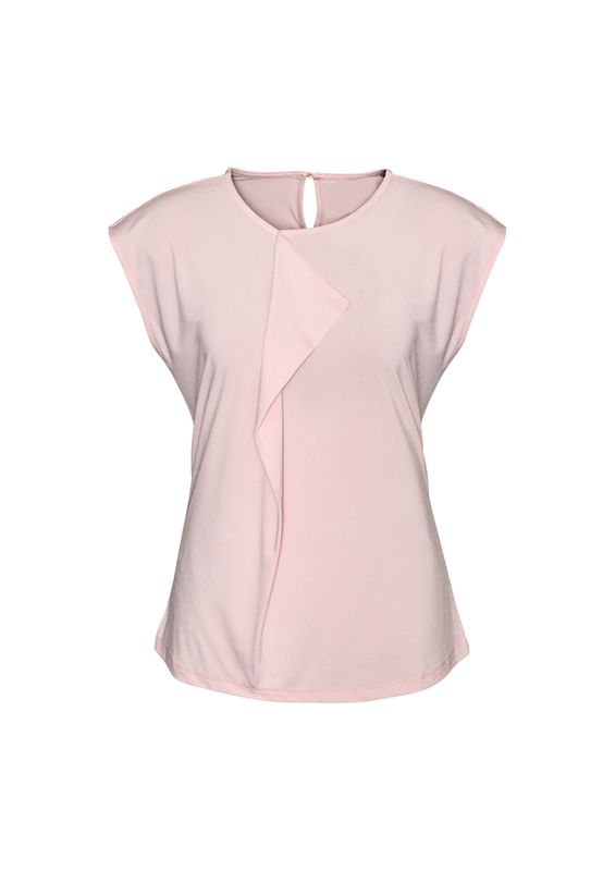 Fashion Biz Ladies Mia Pleat Knit Top