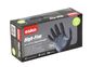 Esko High Five Disposable Heavy Duty Nitrile Gloves Powder Free Black Box 100