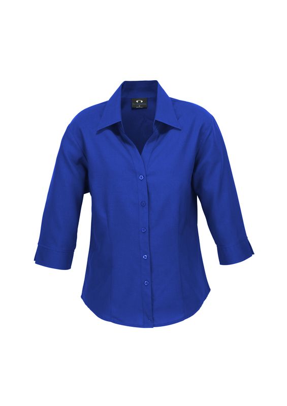Fashion Biz Ladies Plain Oasis 3/4 Sleeve Shirt