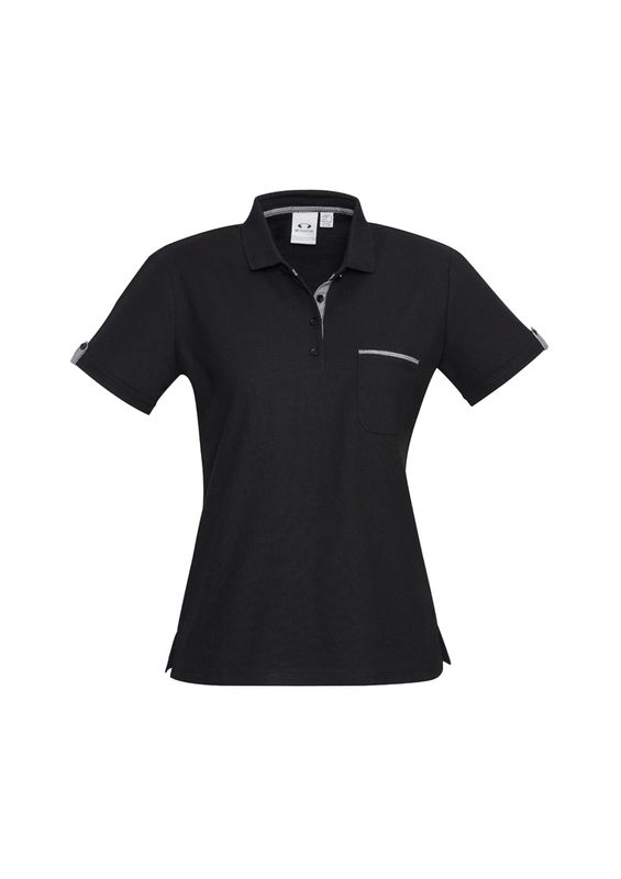 Fashion Biz Ladies Edge Polo