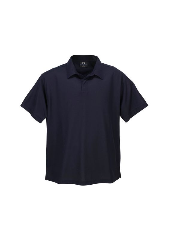 Fashion Biz Mens Micro Waffle Polo