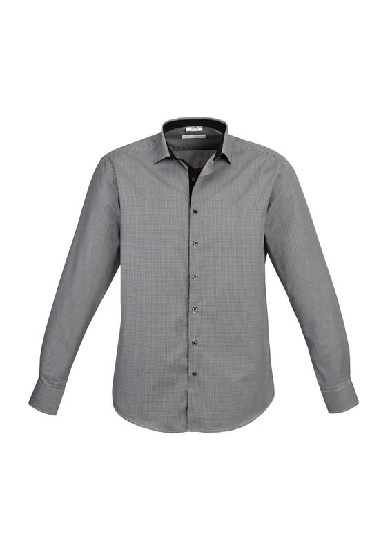 Fashion Biz Mens Edge Long Sleeve Shirt
