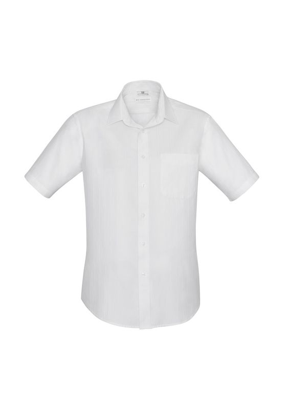 Fashion Biz Mens Preston Short Sleeve Shirt