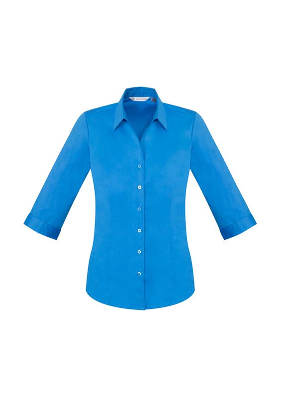 Fashion Biz Ladies Monaco 3/4 Sleeve Shirt