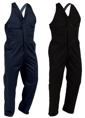 Bison Polycotton Contrast Easy Action Overall