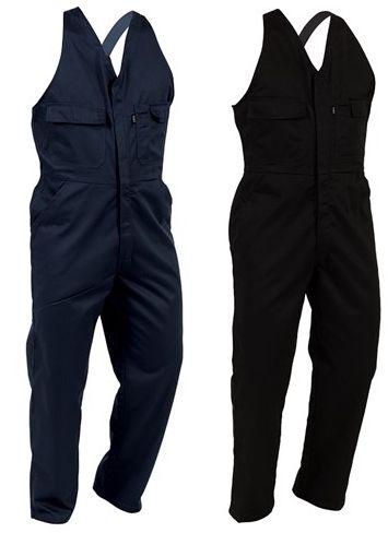 Bison Polycotton Contrast Easy Action Overall