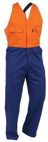 Bison Polycotton Contrast Easy Action Overall