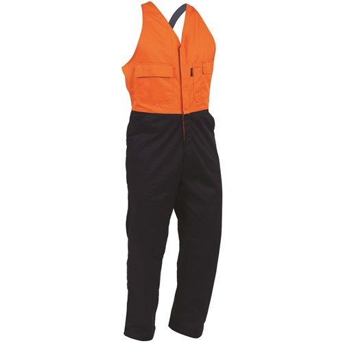 Bison Cotton Contrast Easy Action Dome Overall